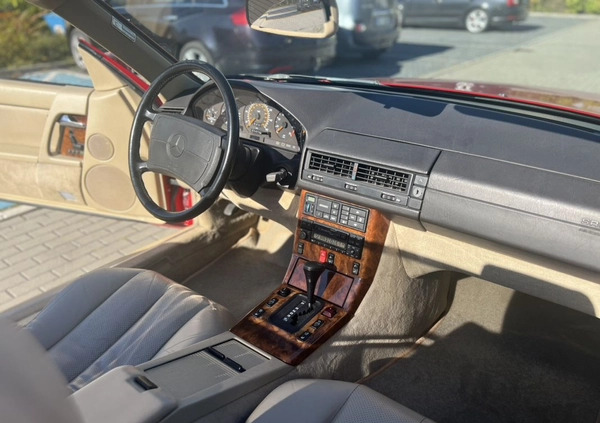 Mercedes-Benz SL cena 82900 przebieg: 182142, rok produkcji 1990 z Otwock małe 407